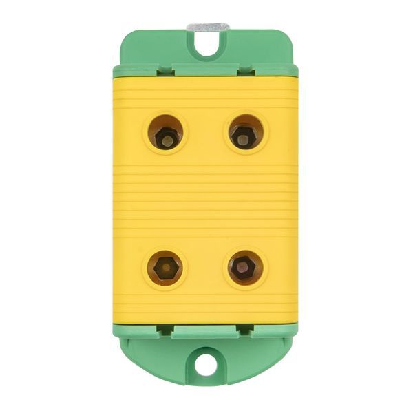  Клемма силовая вводная двойн. КСВ 16-95кв.мм желт./зел. EKF plc-kvs2-16-95-y-green фото в каталоге от BTSprom.by