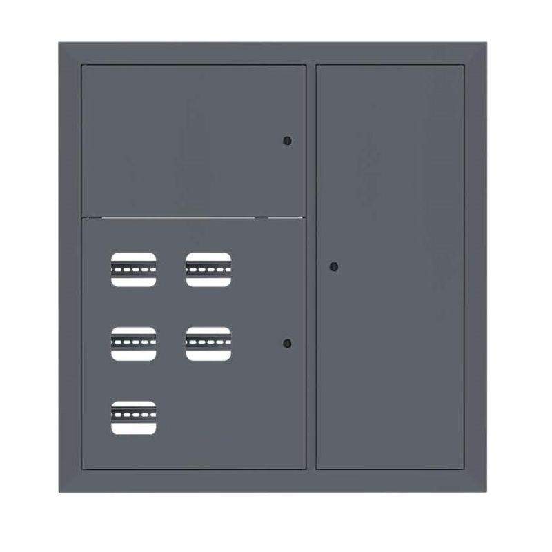 щит этажный 5кв. ral7024 (1000х950х150) proxima ekf mb29-v-5-ral7024 от BTSprom.by
