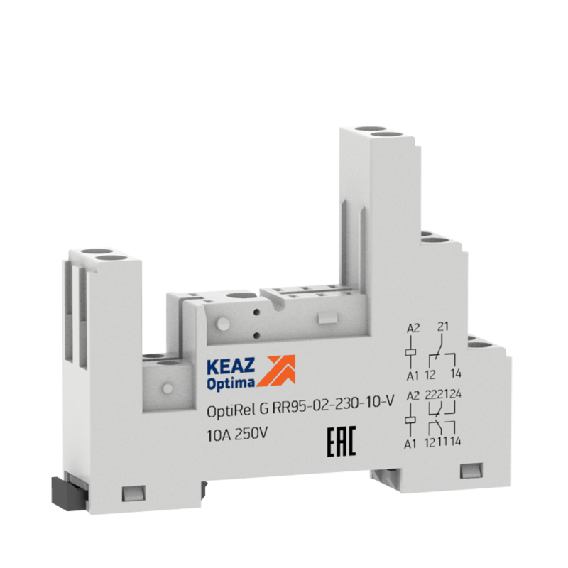 розетка для реле optirel g rr95-02-230-10-v кэаз 281173 от BTSprom.by