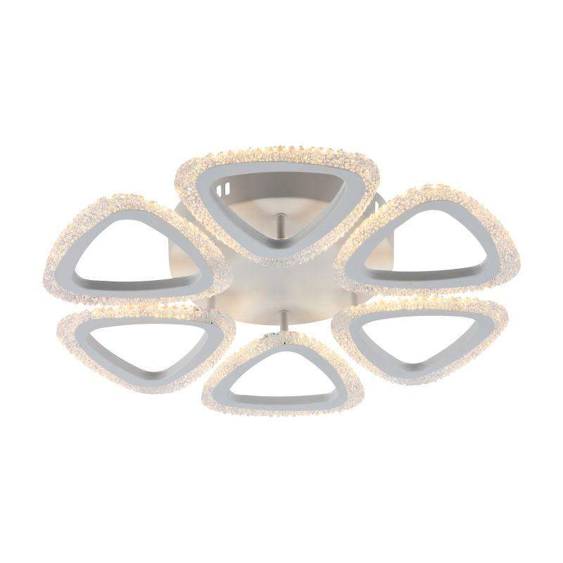 светильник светодиодный alicia 6093-106 96вт 3000к-6000к потолочн. модерн с пультом rivoli б0052652 от BTSprom.by