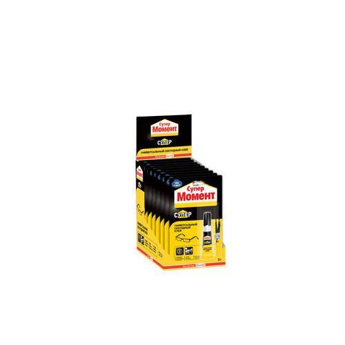  Клей "Супер Момент" 3г (блист.1шт) шоу-бокс Момент C0036304 фото в каталоге от BTSprom.by