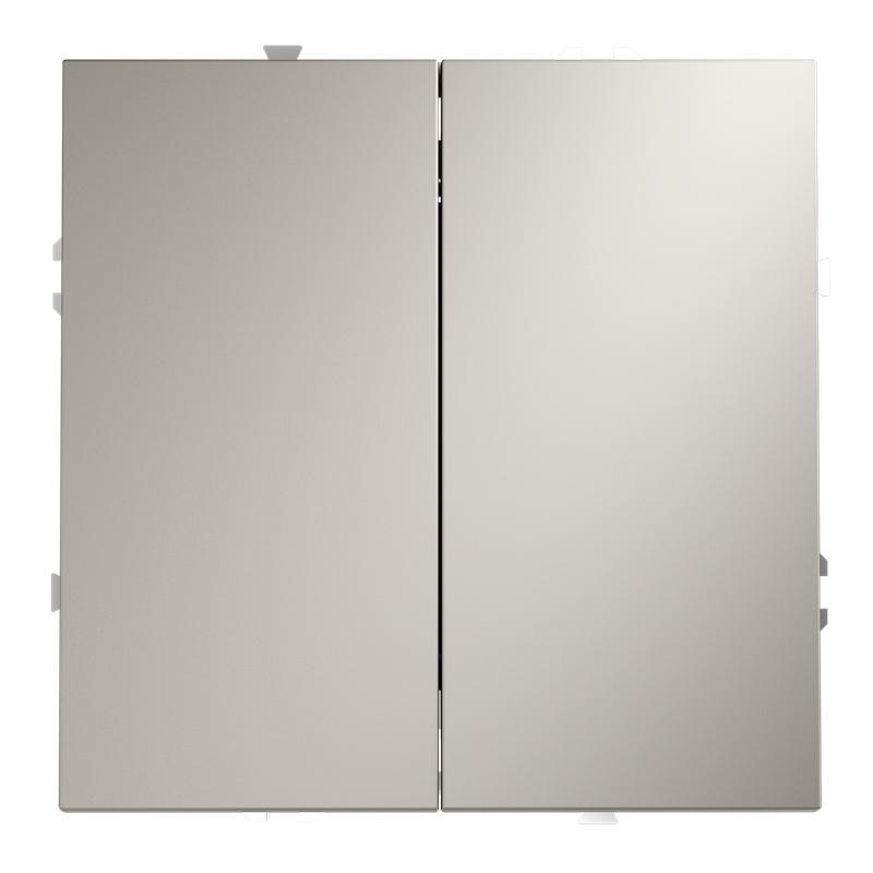 переключатель перекрестный 2-кл. сп s70 10а механизм кашемир voltum vls020503 от BTSprom.by