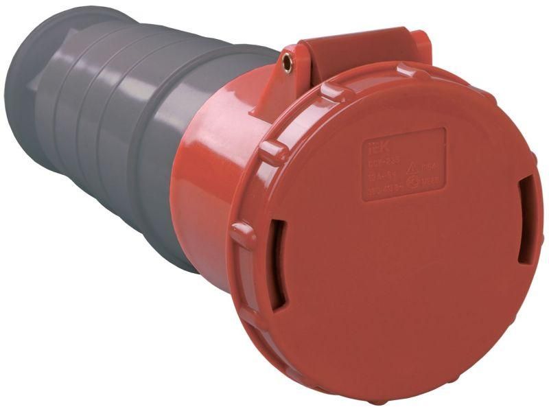 розетка кабельная 63а 380в 3p+pe+n сси-235 ip54 iek psr22-063-5 от BTSprom.by