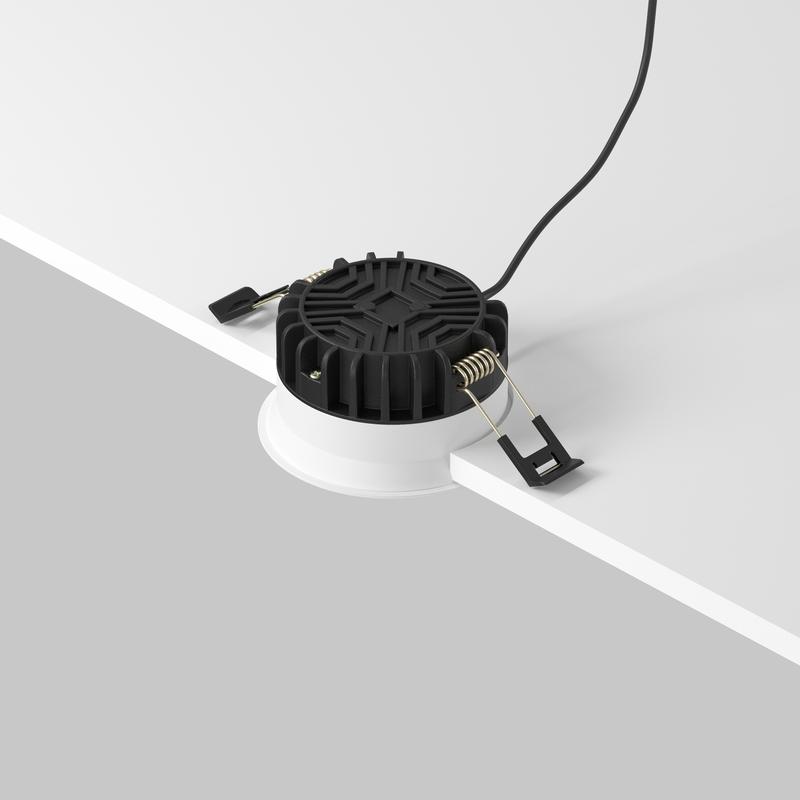  Светильник Okno 8Вт 4000К 100град. встраив. с датчиком движения и освещенности Maytoni DL055-8W4K-SEN-W фото в каталоге от BTSprom.by