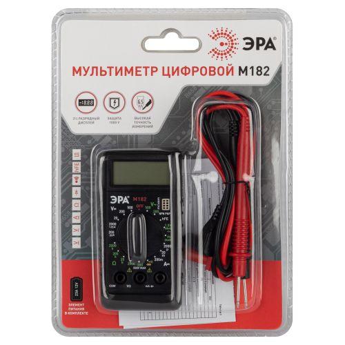  Мультиметр цифровой модель M182 Эра Б0055799 фото в каталоге от BTSprom.by
