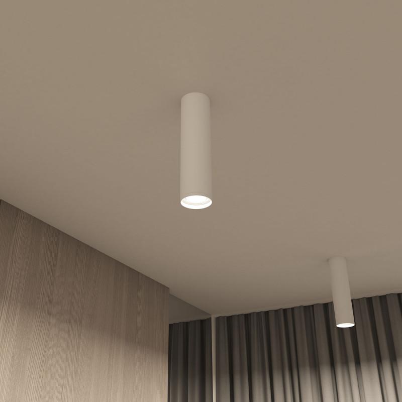  Светильник 15Вт GU10 IP20 накладной алюм. бел. DENKIRS 609509 фото в каталоге от BTSprom.by