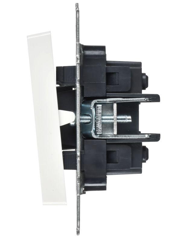  Выключатель перекрестный 2-кл. СП BRITE ВС10-2-3-БрБ 10А механизм бел. IEK BR-V23-0-10-K01 фото в каталоге от BTSprom.by