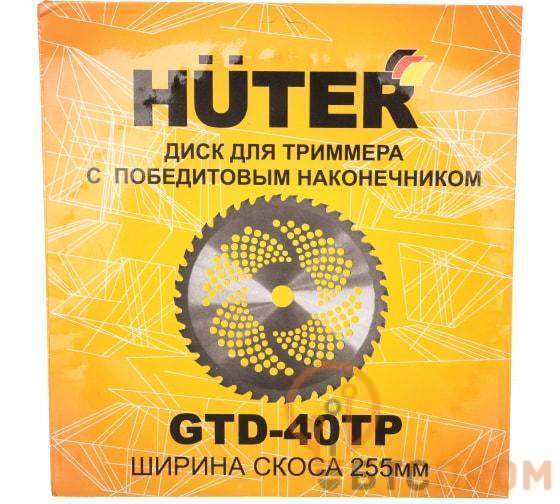  Диск (лезвие) GTD-40TP Huter 71/2/16 фото в каталоге от BTSprom.by