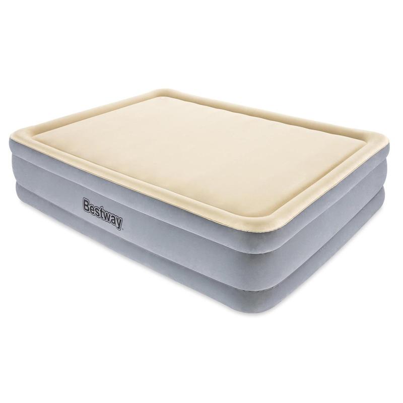 кровать надувная 203х152х46см+встр. насос 220в (67486) bestway 6941607326367 от BTSprom.by