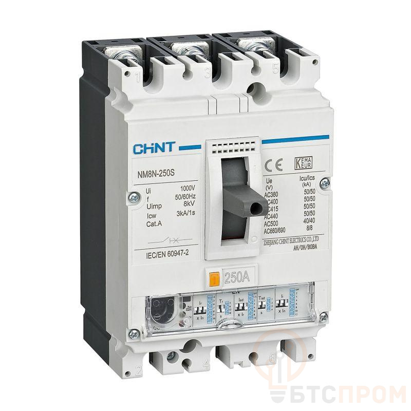 Выключатель автоматический защиты двигателя 3п 63А 36кА NM8N-250С ENM (R) CHINT 271452 фото в каталоге от BTSprom.by  Выключатель автоматический защиты двигателя 3п 63А 36кА NM8N-250С ENM (R) CHINT 271452 фото в каталоге от BTSprom.by