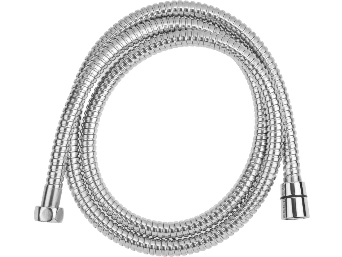 шланг душевой, sus/pvc, 1/2" г-г 150 см, хром, econoce (гайка цинк. замена e-001) ec001 от BTSprom.by
