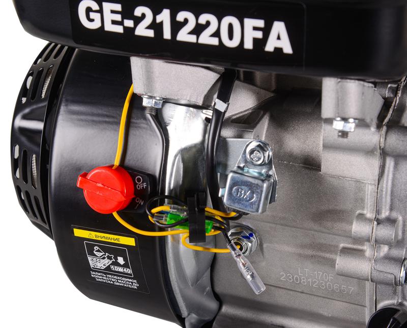  Двигатель бензиновый GE-21220FА HUTER 70/15/3 фото в каталоге от BTSprom.by