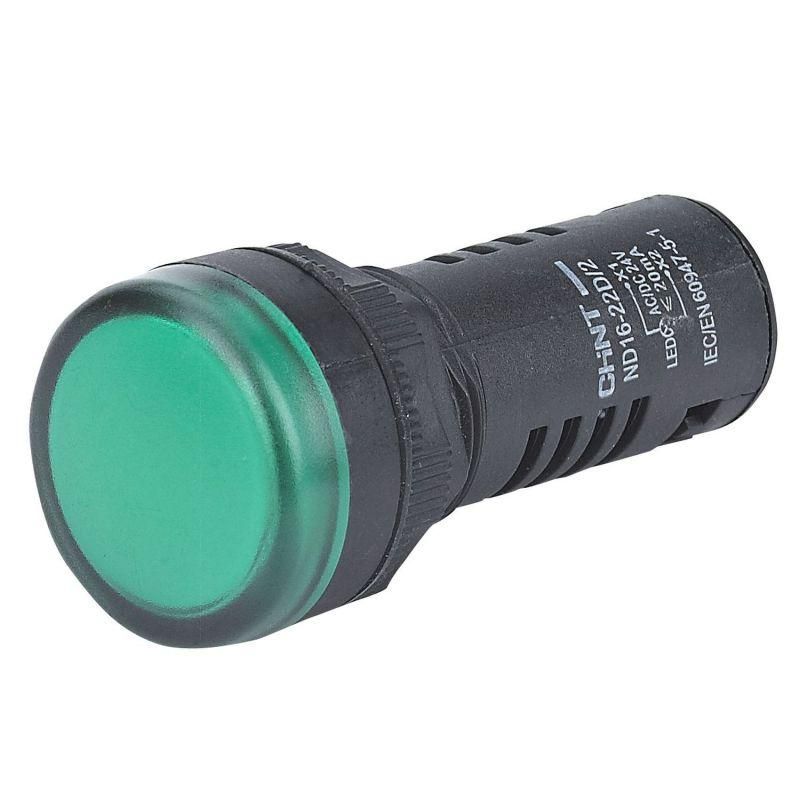 индикатор nd16-22d/2 зел. ac/dc 230в (r) chint 593077 от BTSprom.by