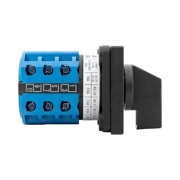  Переключатель кулачковый ПК-1-43 3П 10А "1-0-2" EKF pk-1-43-10 фото в каталоге от BTSprom.by