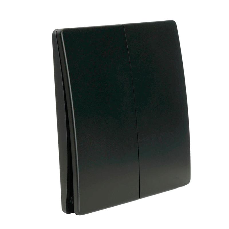 выключатель дистанционного управления двухклавишный 7мвт ip65 tm92 черн. feron 51027 от BTSprom.by