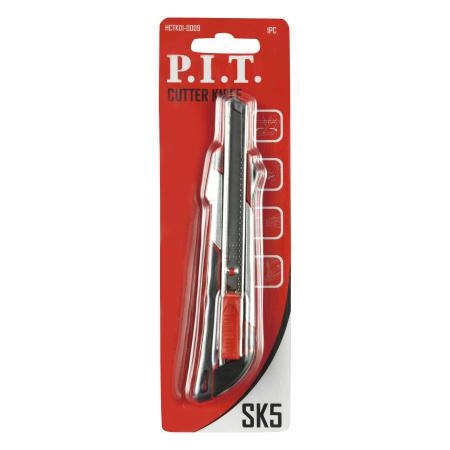 нож строительный с сегментированным лезвием hctk01-0009 (9х90мм 12 сегментов) p.i.t. hctk01-0009 от BTSprom.by