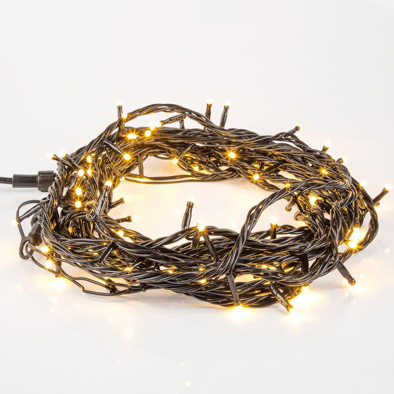  Гирлянда светодиодная управляемая"Нить" 10м 100LED тепл. бел. 10Вт 220-240В IP65 8 режимов провод ПВХ черн. (нужен контроллер 217-204) Neon-Night 303-136 фото в каталоге от BTSprom.by