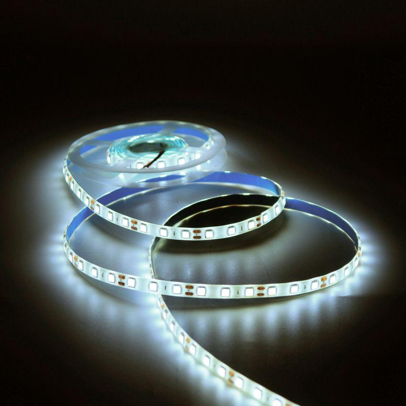  Лента светодиодная Basic 5050/60-SMD 10Вт/м 3000К тепл. бел. IP20 700лм/м 12В 10мм драйвер (уп.5м) GAUSS BT044 фото в каталоге от BTSprom.by