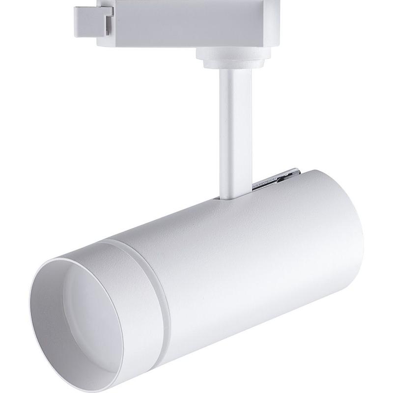 светильник светодиодный трековый на шинопровод 20вт 1800лм 4000к бел. 80град. al106 luna feron 32446 от BTSprom.by