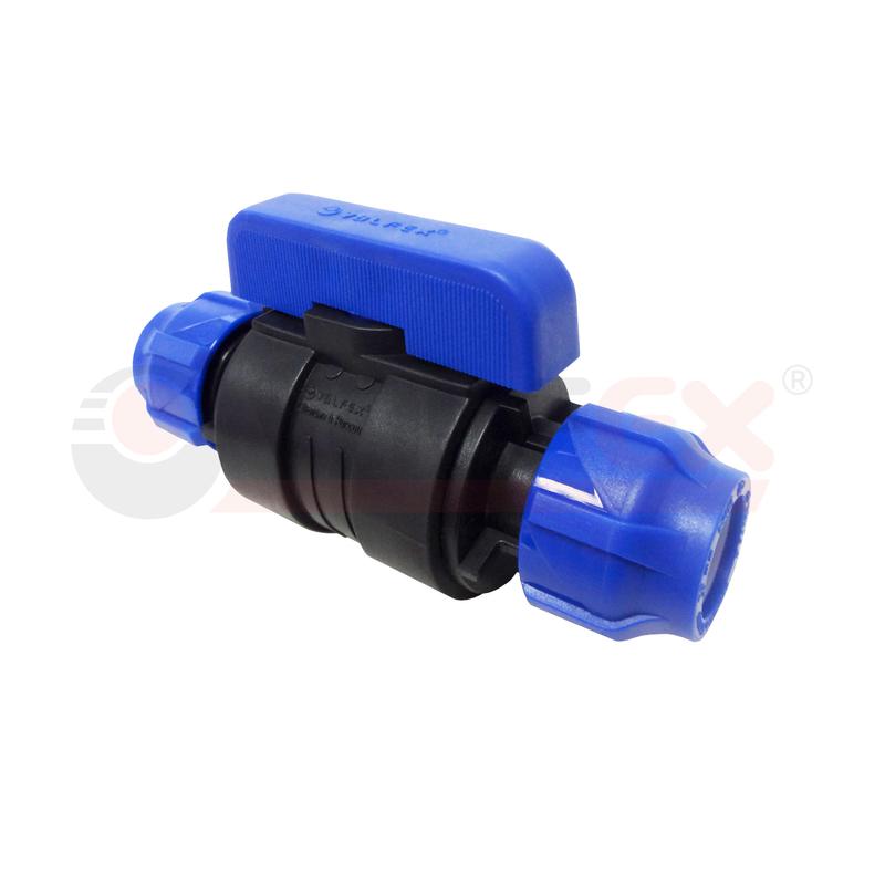 кран шаровой компрессионный цанга-цанга разборный 63х63 (5/1) valfex 121001236363 от BTSprom.by