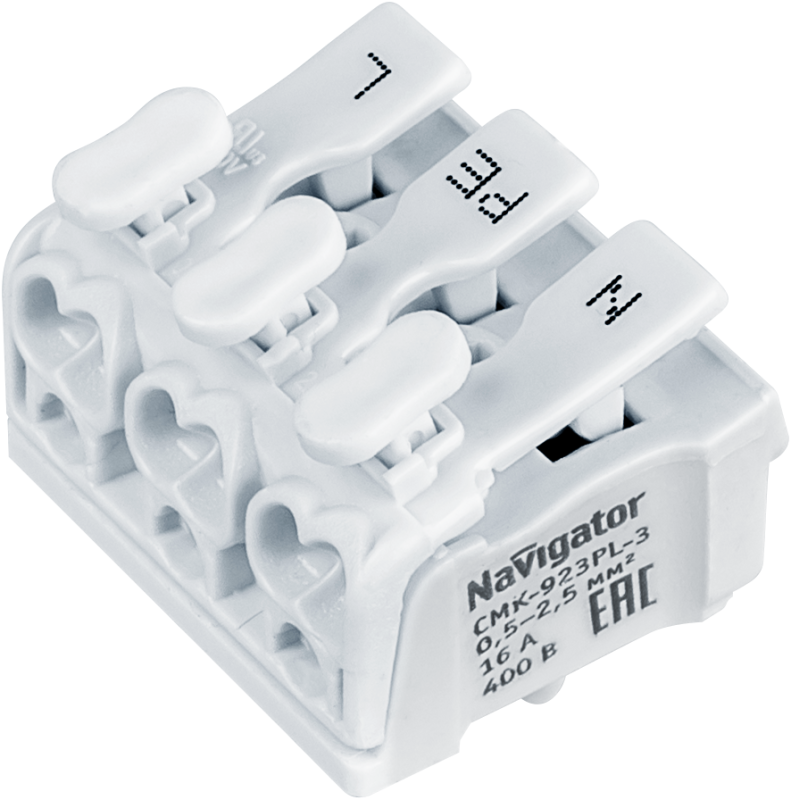 клемма монтажная 61 072 ntc-cmk-923pl-3 (уп.5шт) navigator 61072 от BTSprom.by