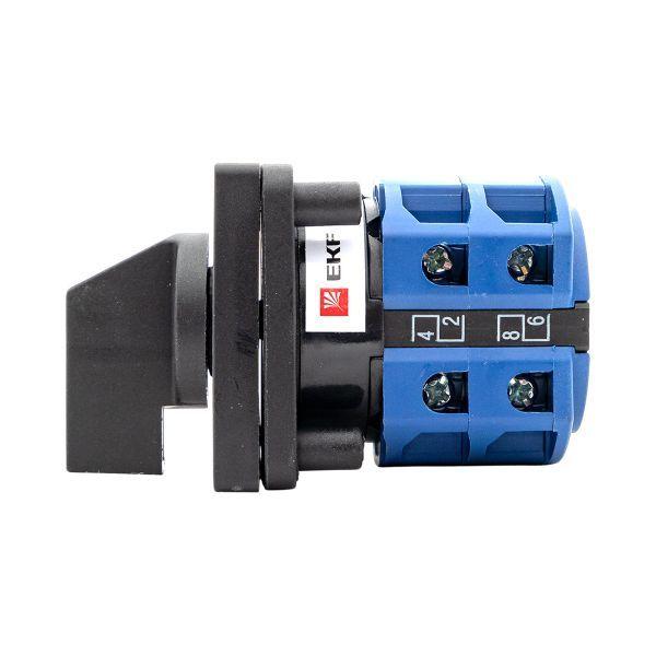  Переключатель кулачковый ПК-1-22 2П 25А "1-0-2" EKF pk-1-22-25 фото в каталоге от BTSprom.by
