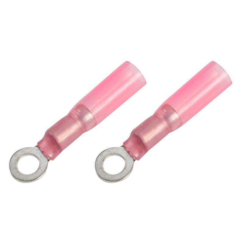  Наконечник кольцевой изол. термоус. (НКИт d4.3мм) 0.5-1.5кв.мм (DRS/RV1.25-4) (уп.100шт) Rexant 08-0009 фото в каталоге от BTSprom.by