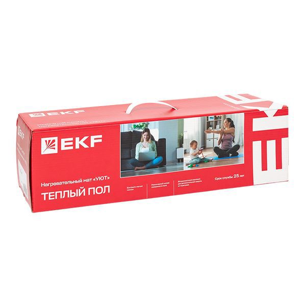  Комплект "Теплый пол" (мат) двухжил. 600Вт 4кв.м "Уют" PROxima EKF nm2-600-4 фото в каталоге от BTSprom.by