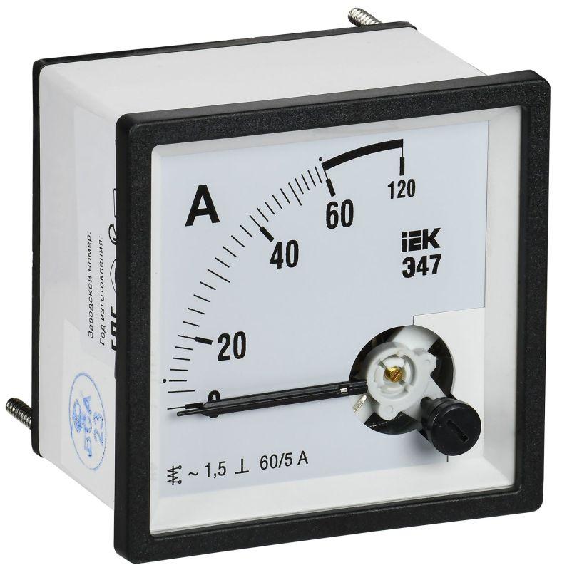 амперметр э47 60/5а класс точн. 1.5 72х72мм iek ipa10-6-0060-e от BTSprom.by амперметр э47 60/5а класс точн. 1.5 72х72мм iek ipa10-6-0060-e от BTSprom.by