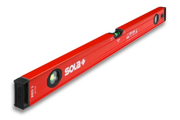 уровень red 3 60 l=60см 3 глазка точн. 0.3мм/м sola 01214801 от BTSprom.by