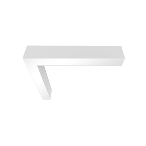 соединитель l-образ. для серии x-line для сборки в линию 30вт 3000к 549х527х100 ral9003 бел. муар диммер dali varton v1-r0-1l822-02d01-4003030 от BTSprom.by