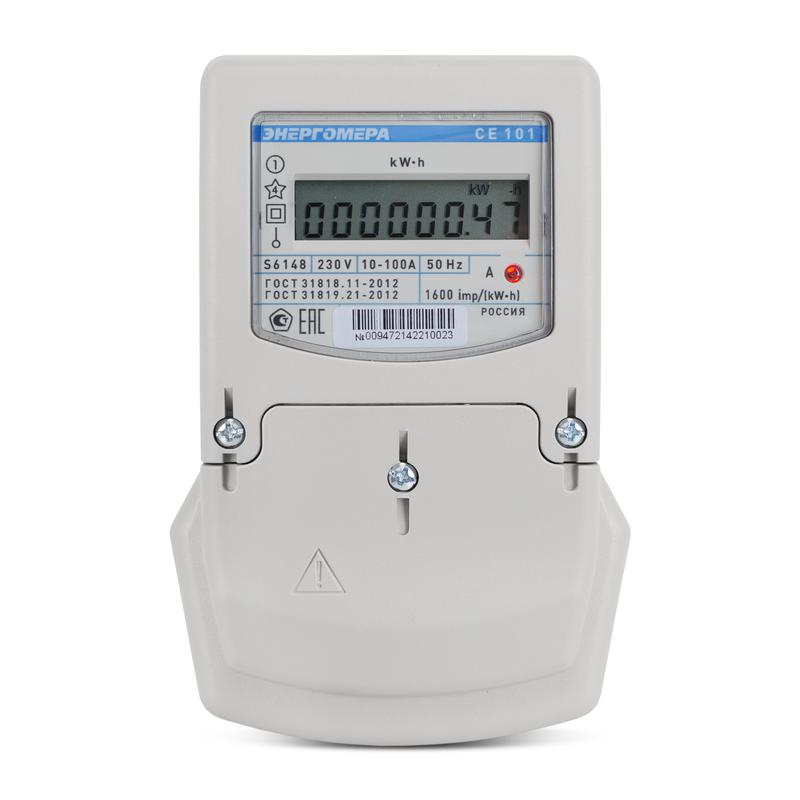 счетчик ce101 s6 145 1ф 1тариф. энергомера 101001003013256 от BTSprom.by