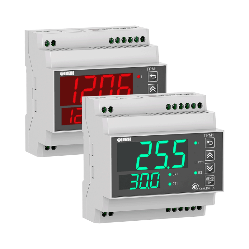  Измеритель-регулятор микропроцессорный ТРМ1-Щ2.У3.Р ОВЕН 144418 фото в каталоге от BTSprom.by