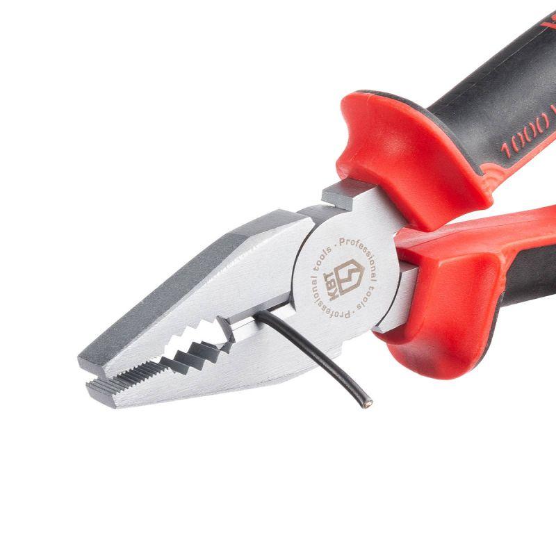  Пассатижи диэлектрические "Стандарт" 180мм КВТ 55985 фото в каталоге от BTSprom.by