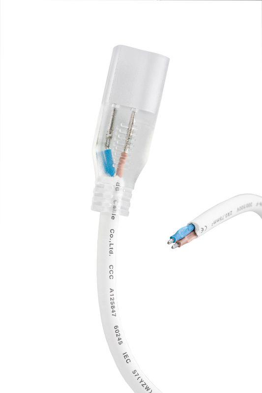  Коннектор с проводом для одностороннего неона 8х16мм Neon-Night 134-050 фото в каталоге от BTSprom.by