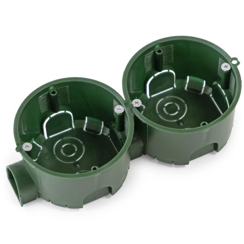  Коробка установочная 68х45 безгалогенная (HF) с саморезами Промрукав 80-0560См фото в каталоге от BTSprom.by