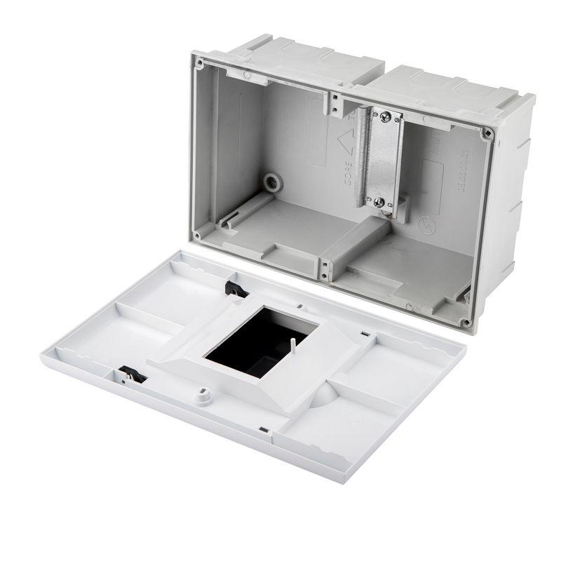  Бокс пластиковый ЩРВ-П-4 IP41 бел. Kranz KR-11-0204 фото в каталоге от BTSprom.by