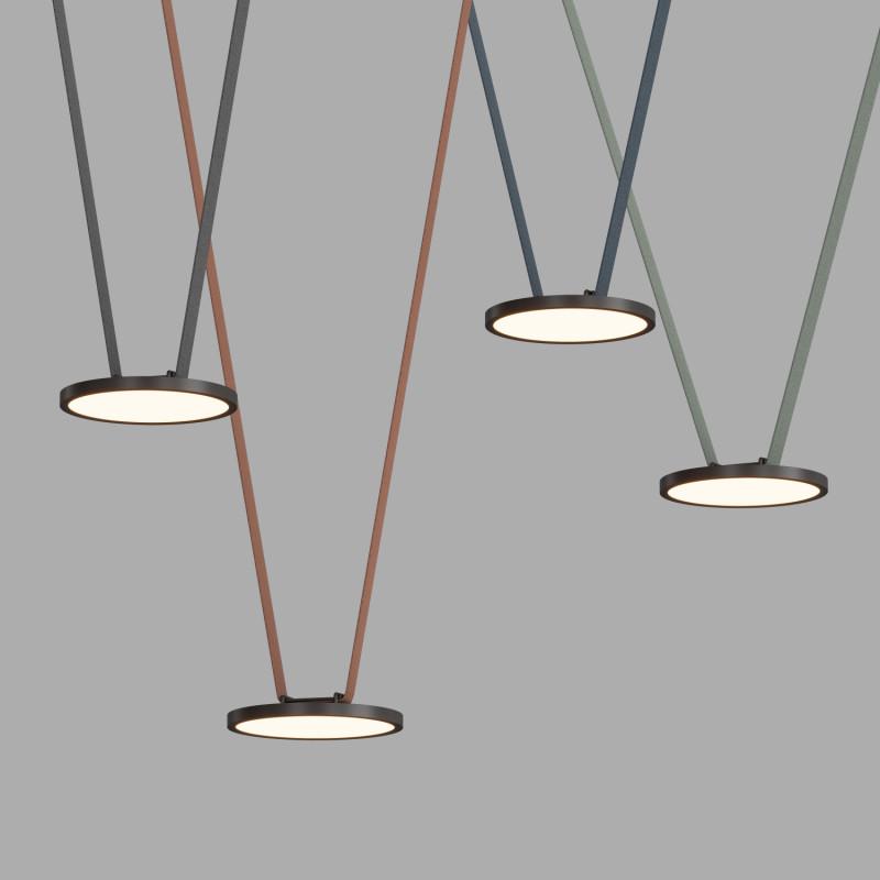  Светильник для трека-ремня Belty Flow 10Вт 3000К IP20 48В DC 168х29.5мм RA90 120град. со светодиодом алюм. черн. DENKIRS 760247 фото в каталоге от BTSprom.by