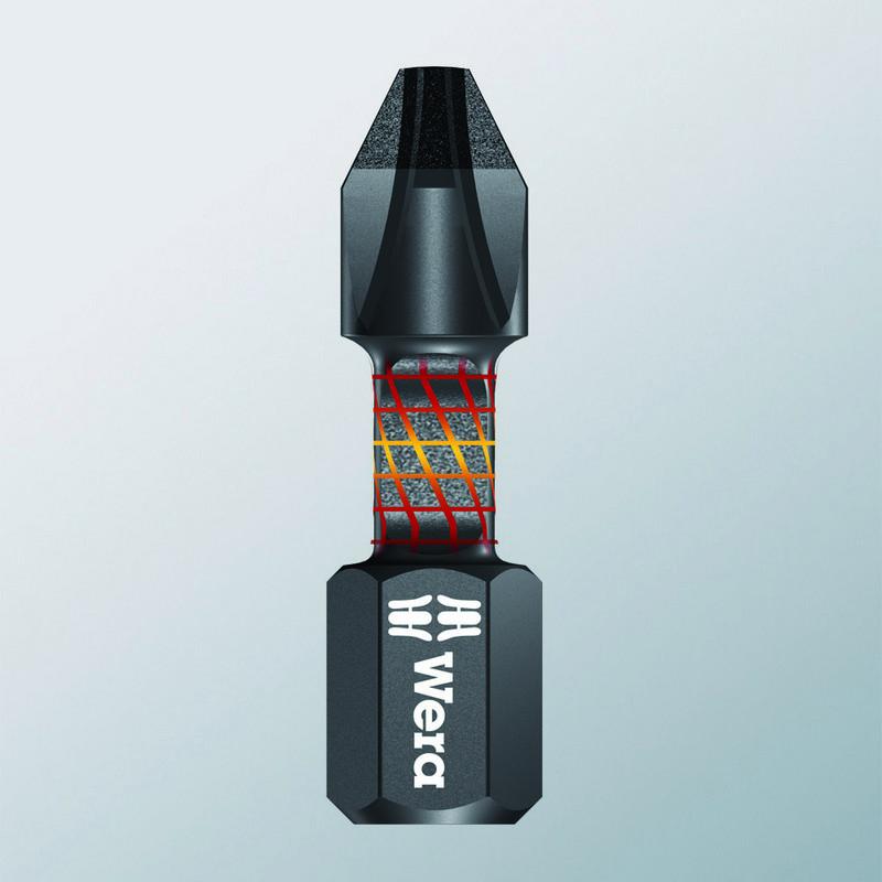  Набор бит ударных с битодержателем Bit-Check 10 Impaktor 2 10 предметов 1/4дюйм C6.3 Wera WE-057682 фото в каталоге от BTSprom.by