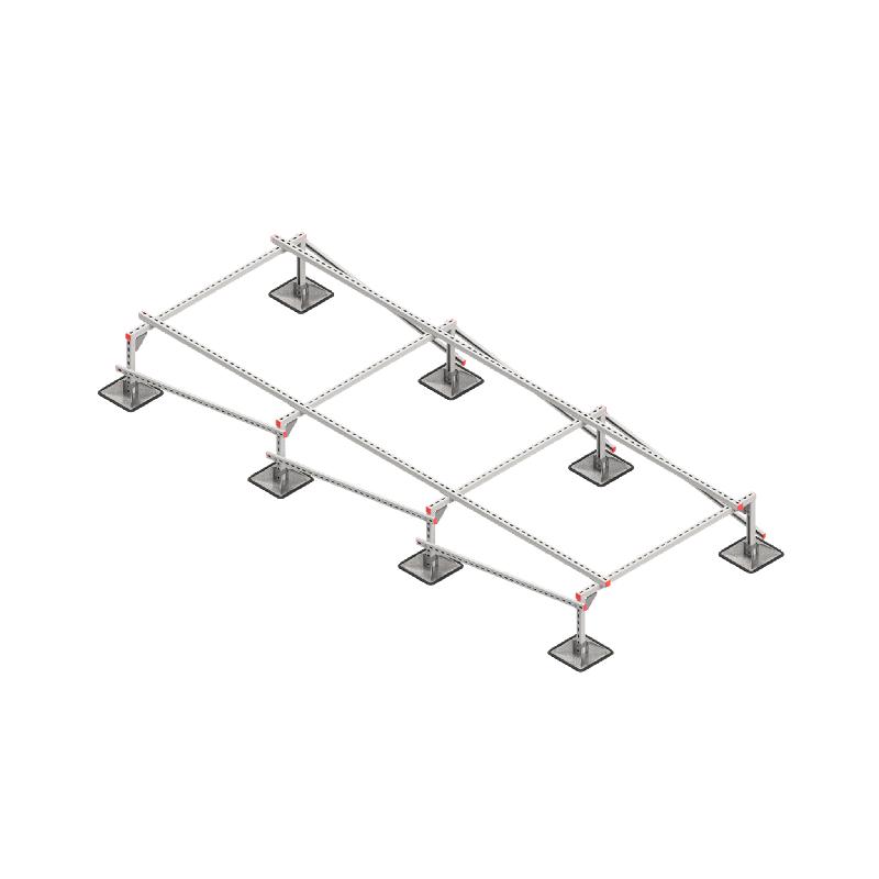 конструкция опорная для установки оборудования technoraptor steelfoot 1500х4000 тип 1 км tr0133 от BTSprom.by