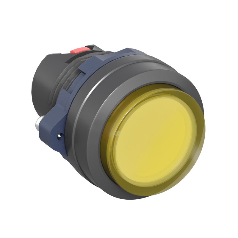 головка кнопки выпуклая прозрачная с фиксацией желт. dkc m22p-cllyp от BTSprom.by