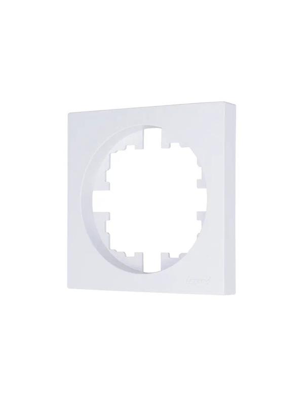  Рамка 1-м OSEN горизонт. квадрат бел. LEZARD 743-0200-146 фото в каталоге от BTSprom.by