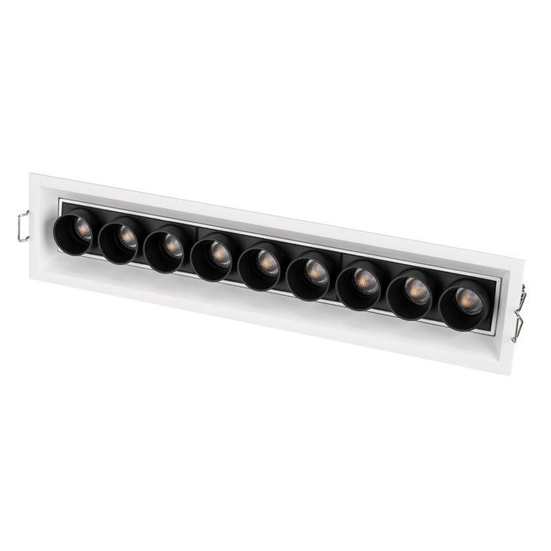 светильник светодиодный ms-orient-built-turn-tc-s67x300-20w warm3000 wh-bk 30 deg ip20 230в металл arlight 031931 от BTSprom.by