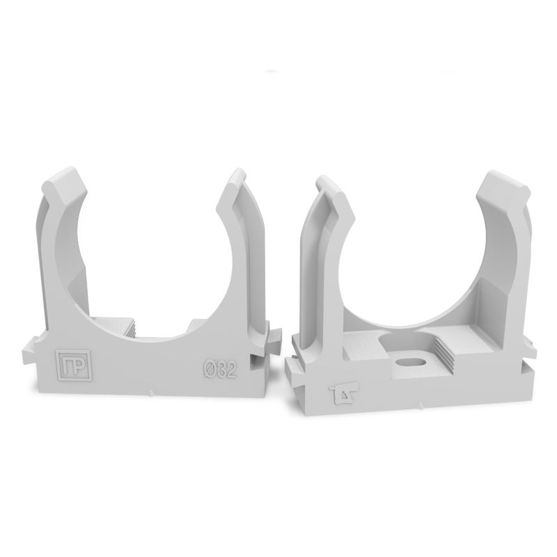 держатель для труб (клипса) d32мм для монтажн. пистолета сер. в п/э промрукав pr13.0122 от BTSprom.by