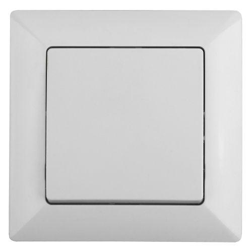 кнопка включения сп solo 4-109-01 10а 250в ip20 бел. intro б0053625 от BTSprom.by