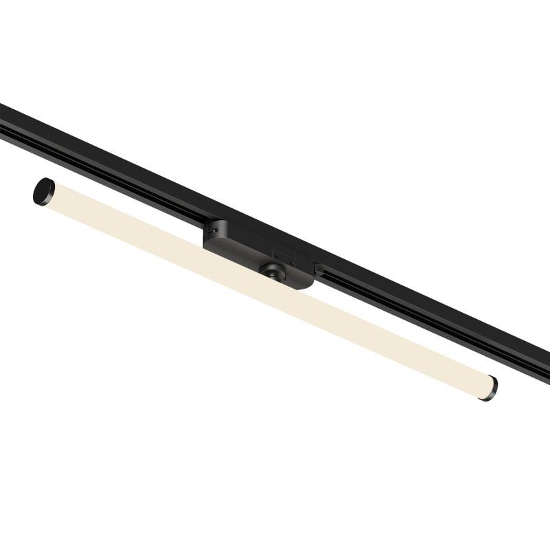 светильник поворотный однофазный трековый strom со светодиодом l600mm 220в 15вт 150град. 3000к ip20 черн. алюм./акрил denkirs dk6638-bk от BTSprom.by