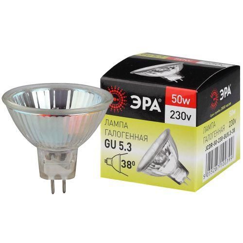 лампа галогенная gu5.3-jcdr (mr16) -50w-230v-cl эра c0027365 от BTSprom.by