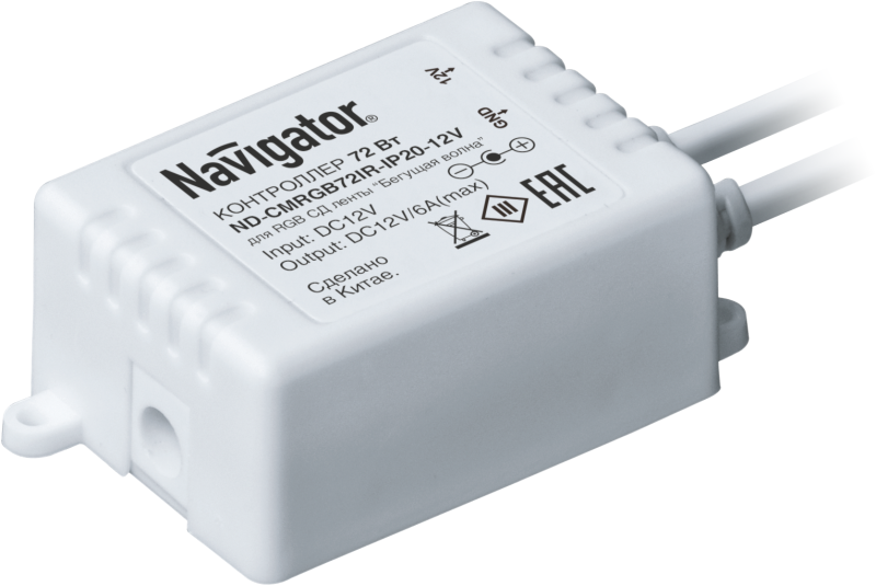 контроллер 71 364 nd-cmrgb72ir-ip20-12v для nls-"бегущая волна" navigator 71364 от BTSprom.by