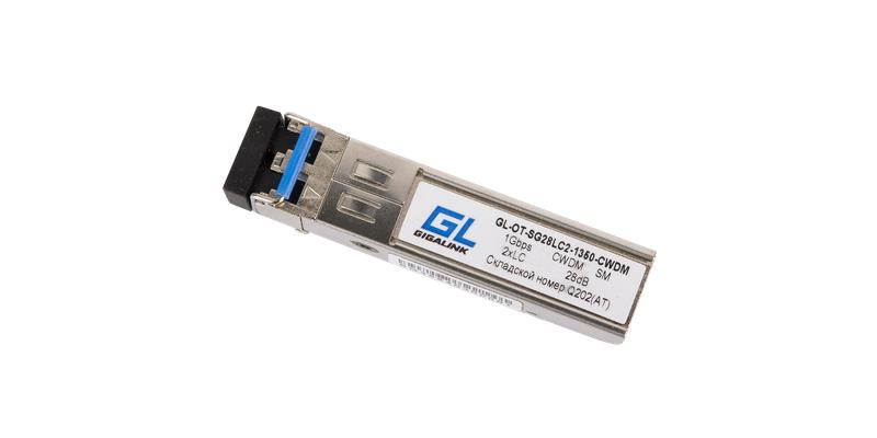 модуль sfp cwdm 1гбит/с два волокна sm 2xlc 1490нм 28db gl-c28-1490 nikomax gl-ot-sg28lc2-1490-cwdm от BTSprom.by