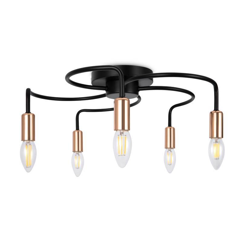  Светильник Matis 40Вт E14х5 IP20 потолочн. Freya FR4010CL-05GB фото в каталоге от BTSprom.by